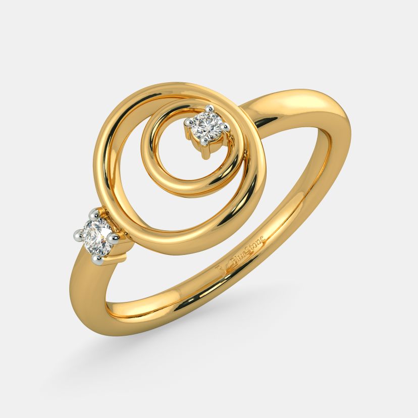 Gold mothers top day rings