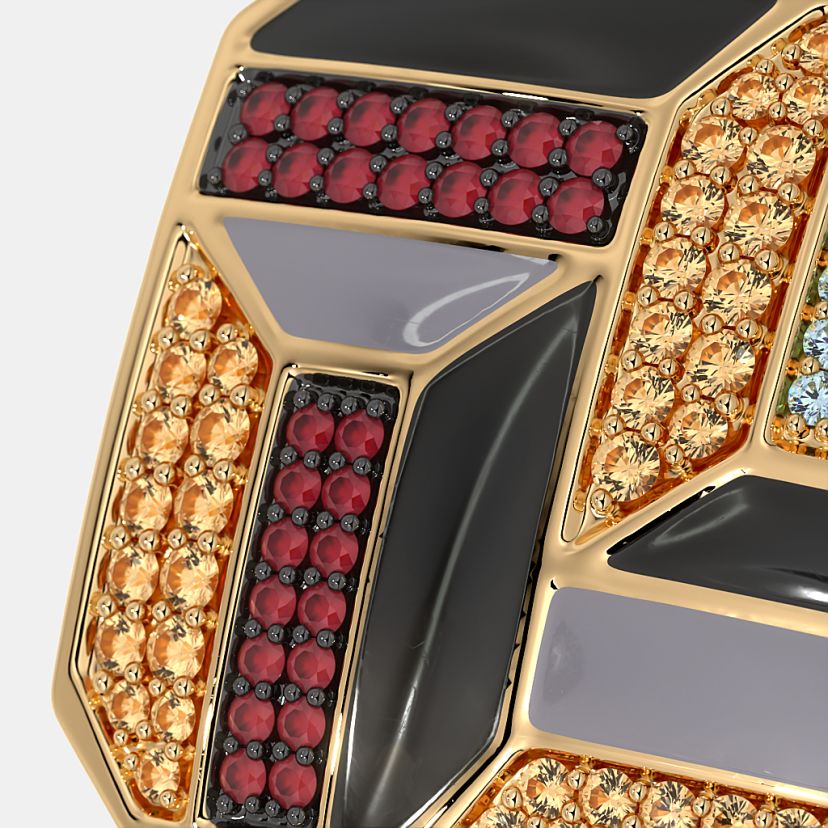 The Octate Statement Ring - image 5