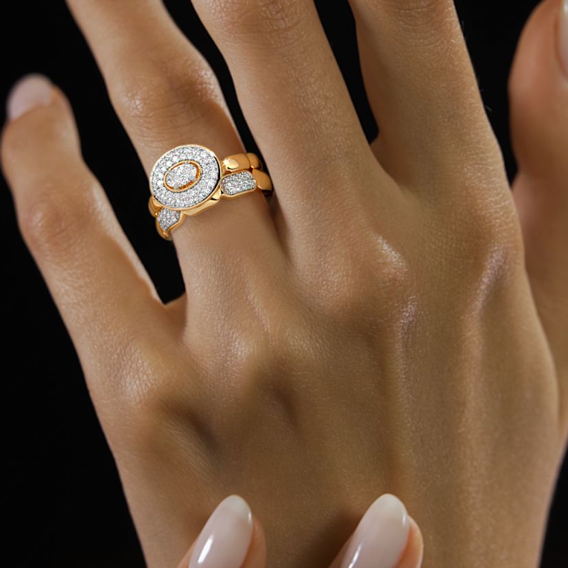 The Rocher Bridal Ring Set - image 4