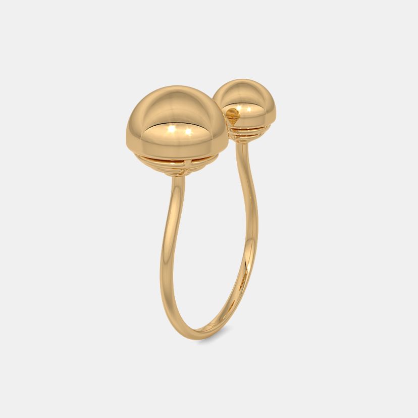 The Sphered Top Open Ring - image 9