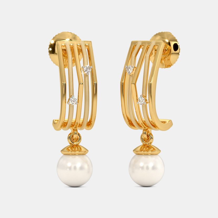 The Rysha J Hoop Earrings - image 1
