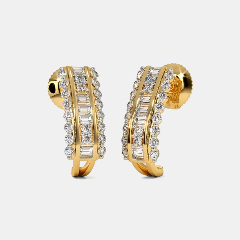 The Khyaati J Hoop Earrings - image 1