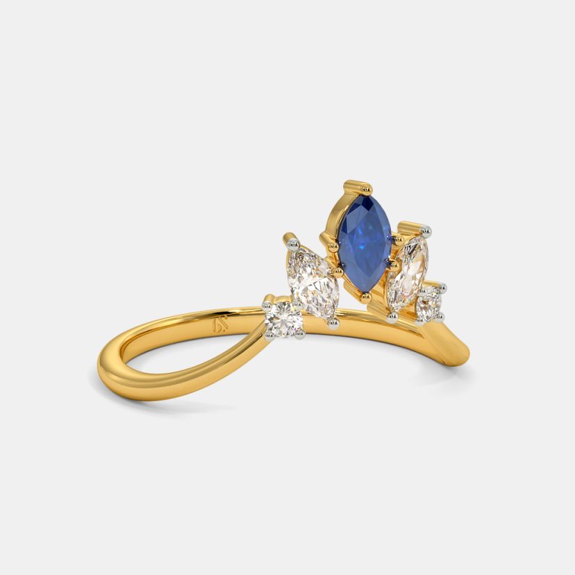 The Fanchon Chevron Ring - image 4