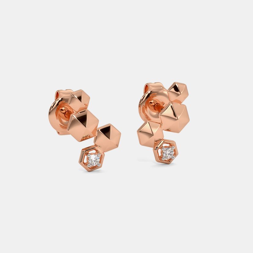 The Ruri Multi Pierced Stud Earrings - image 4