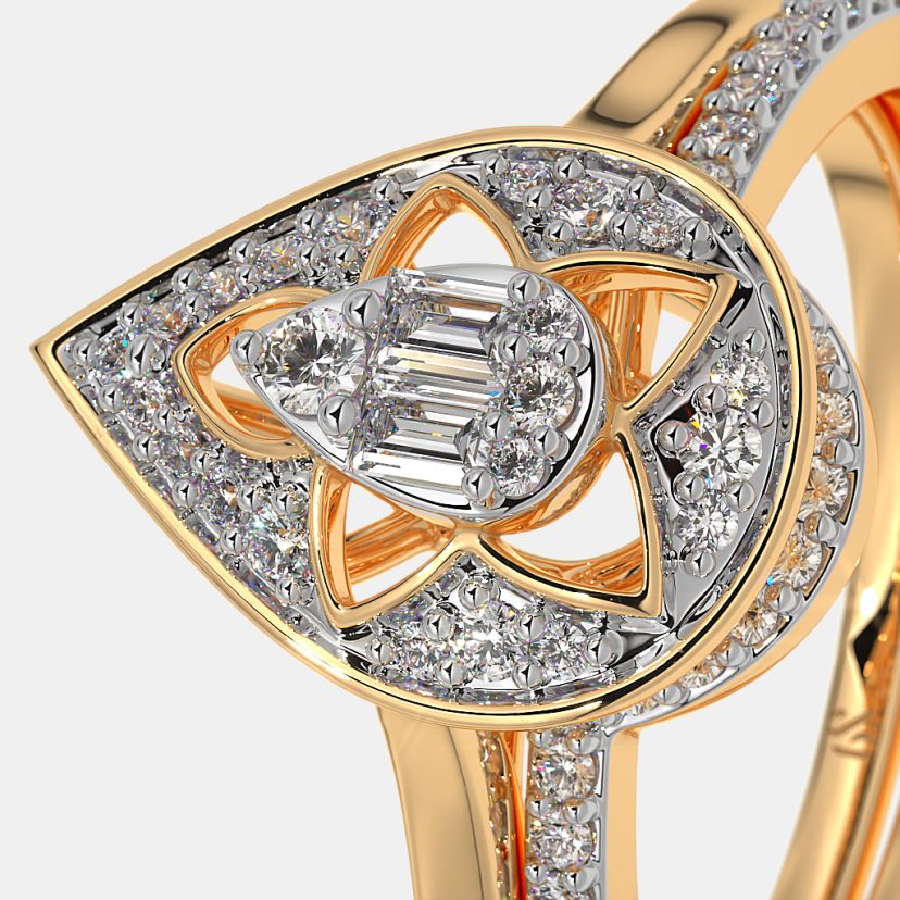The Eilish Bridal Ring Set - image 5