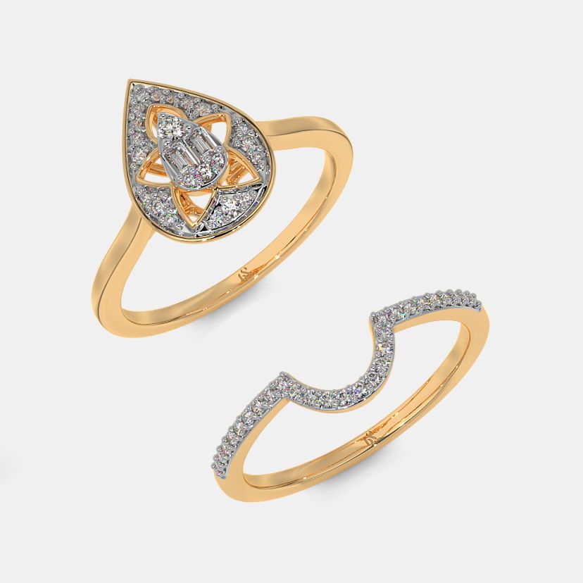The Eilish Bridal Ring Set - image 7