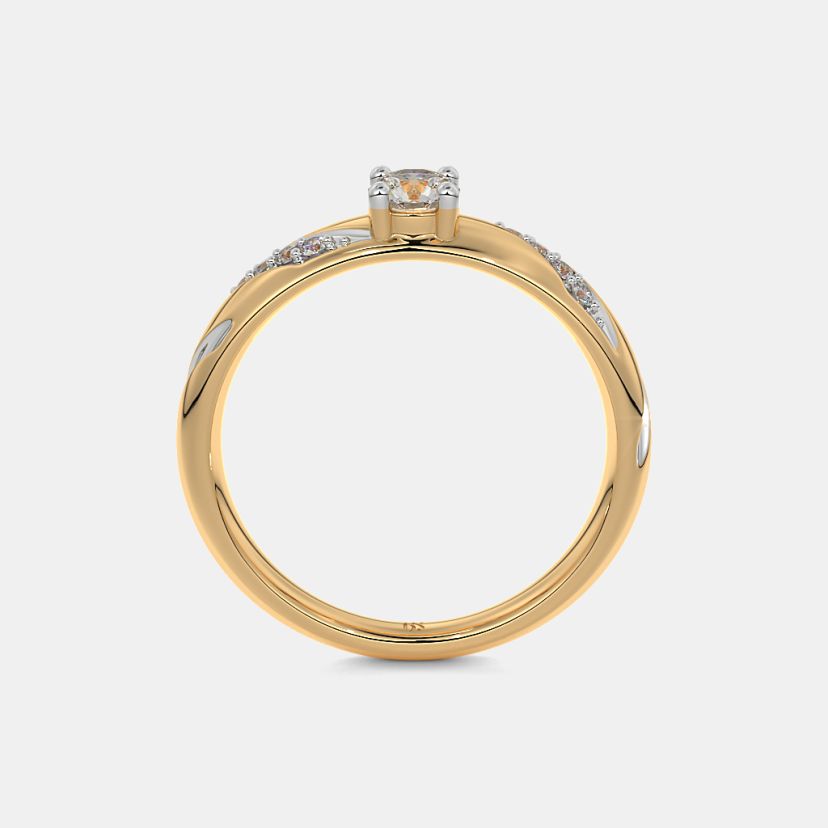 The Shaye Solitaire Band For Her - image 8