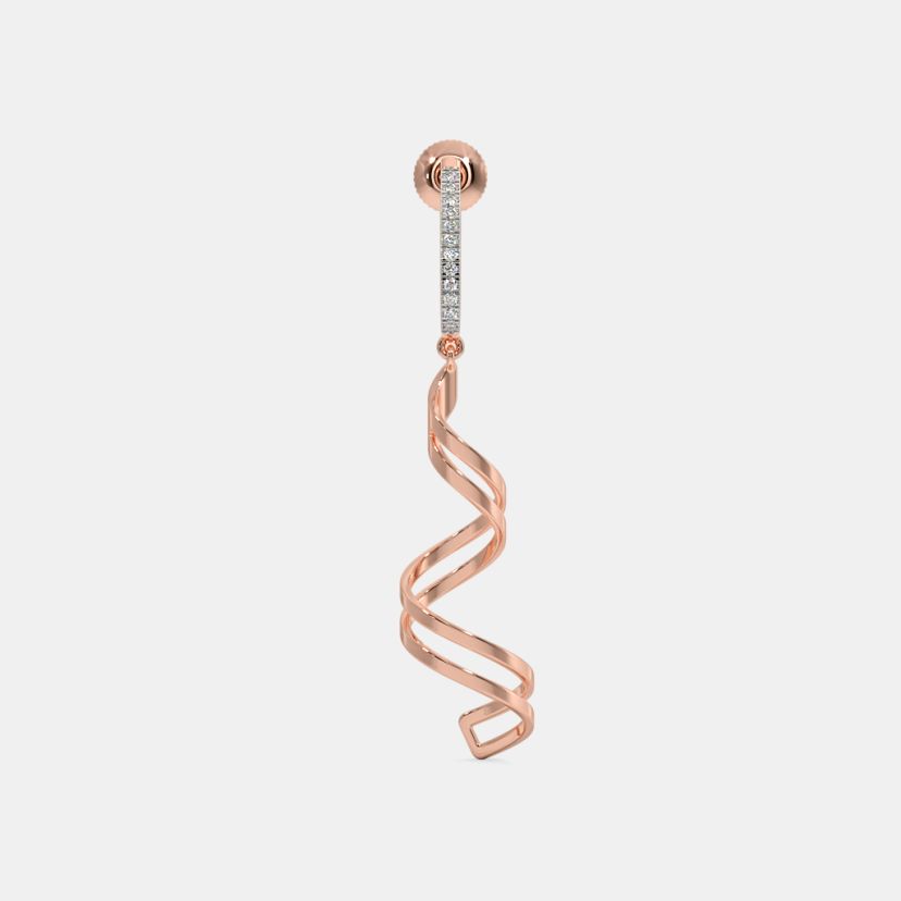 The Orsic Dangle Hoop Earrings - image 4