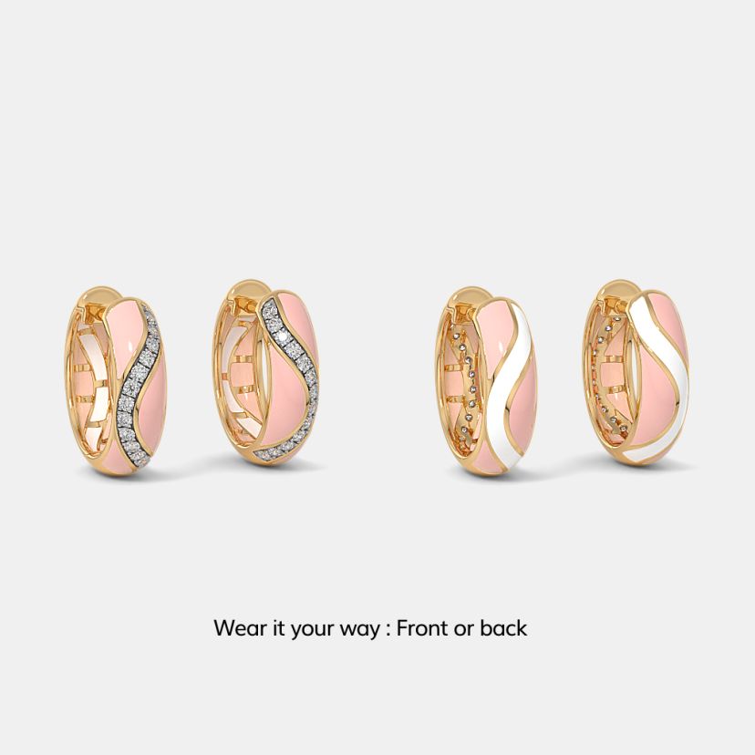 The Waldemar Huggie Earrings - image 4