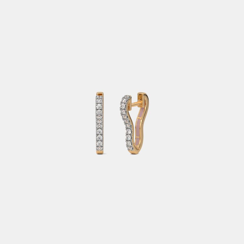 The Roland Huggie Earrings - image 1