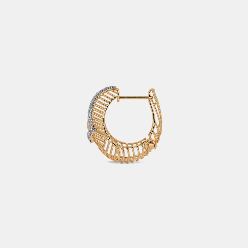 The Abelhard Huggie Earrings - image 8