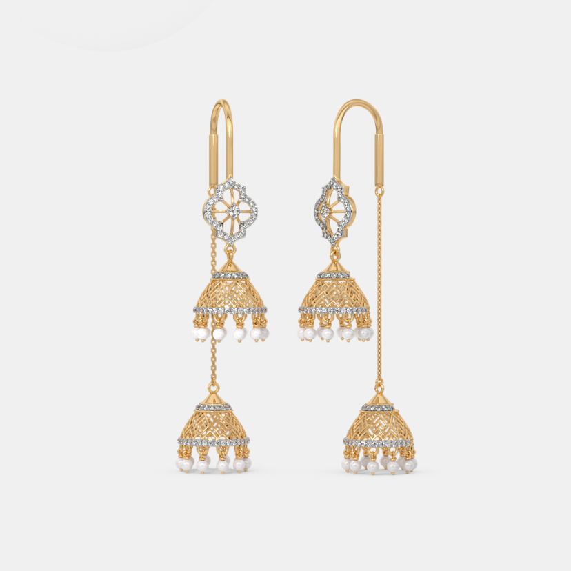 The Madrick Sui Dhaga Earrings - image 1