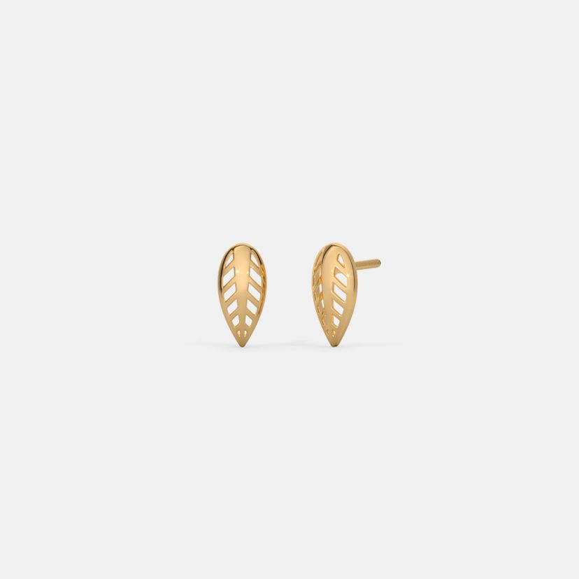 The Leafy Embrace Jhumka Earrings - image 6