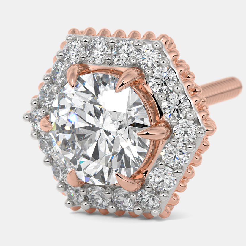 The Illume Solitaire Stud Earrings - image 5
