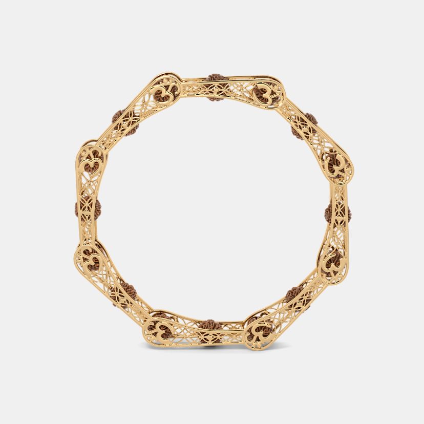 The Ruh Gold Station Bangle - image 6