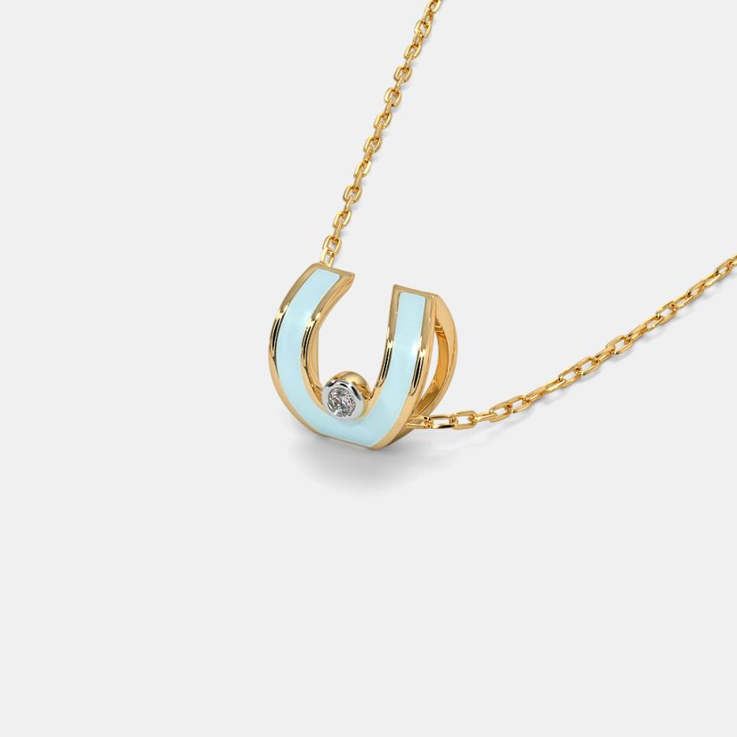 Bluestone alphabet pendant sale