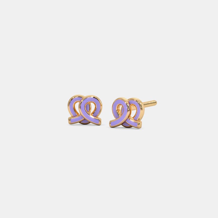 The Pretzel Kids Stud Earrings - image 1