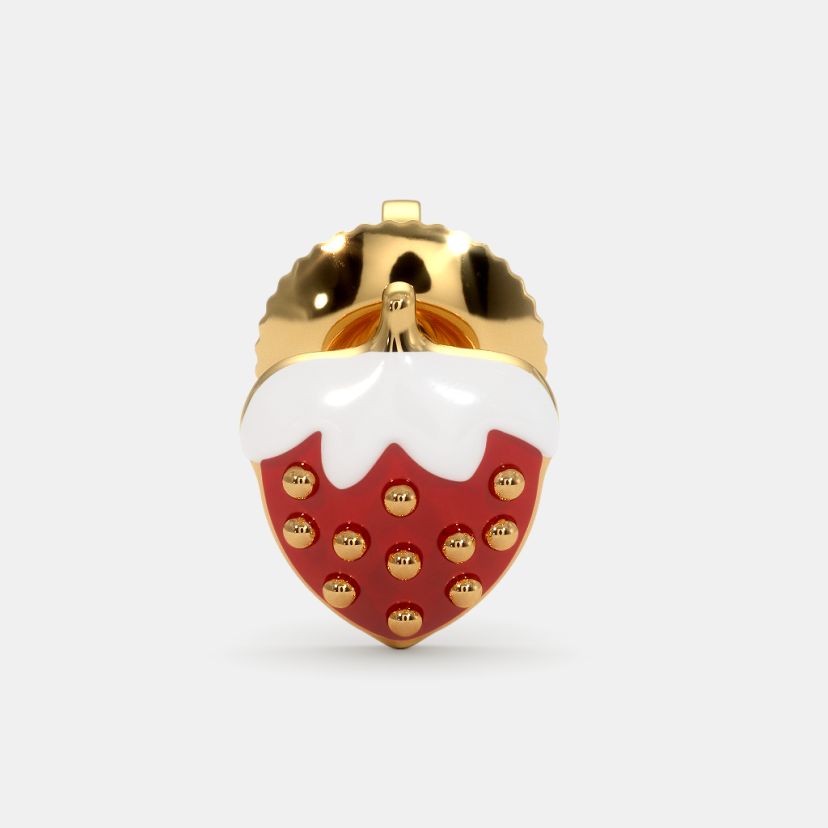 The Strawberry Love Earrings For Kids - image 3