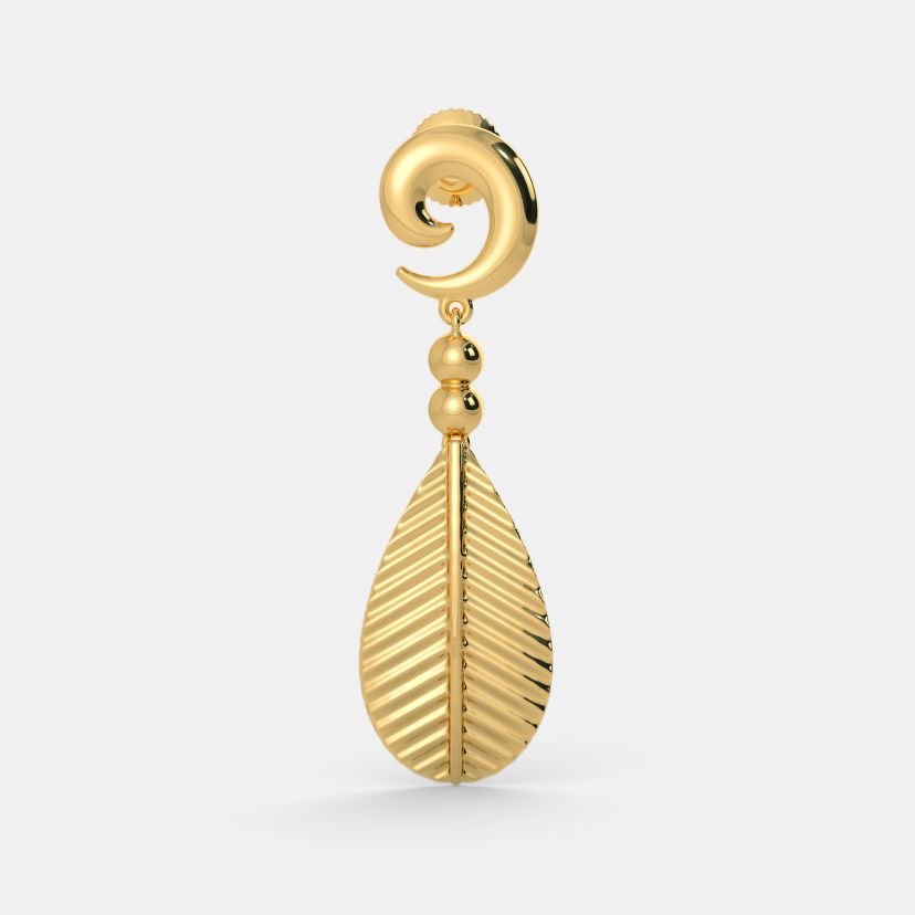 The Modish Frond Earrings - image 7
