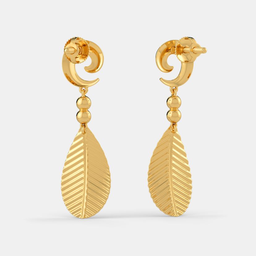 The Modish Frond Earrings - image 8