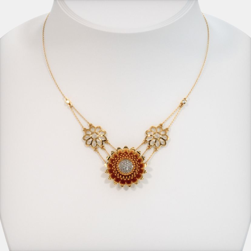 The Heavenly Sunflower Necklace - image 3