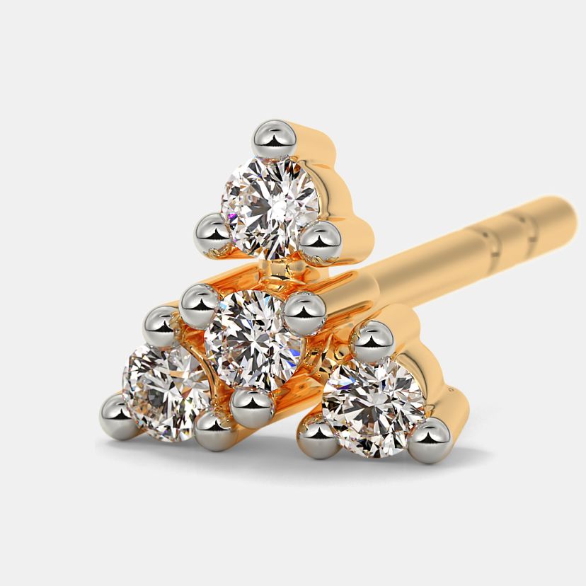 The Kahua Multi Pierced Stud Earrings - image 5