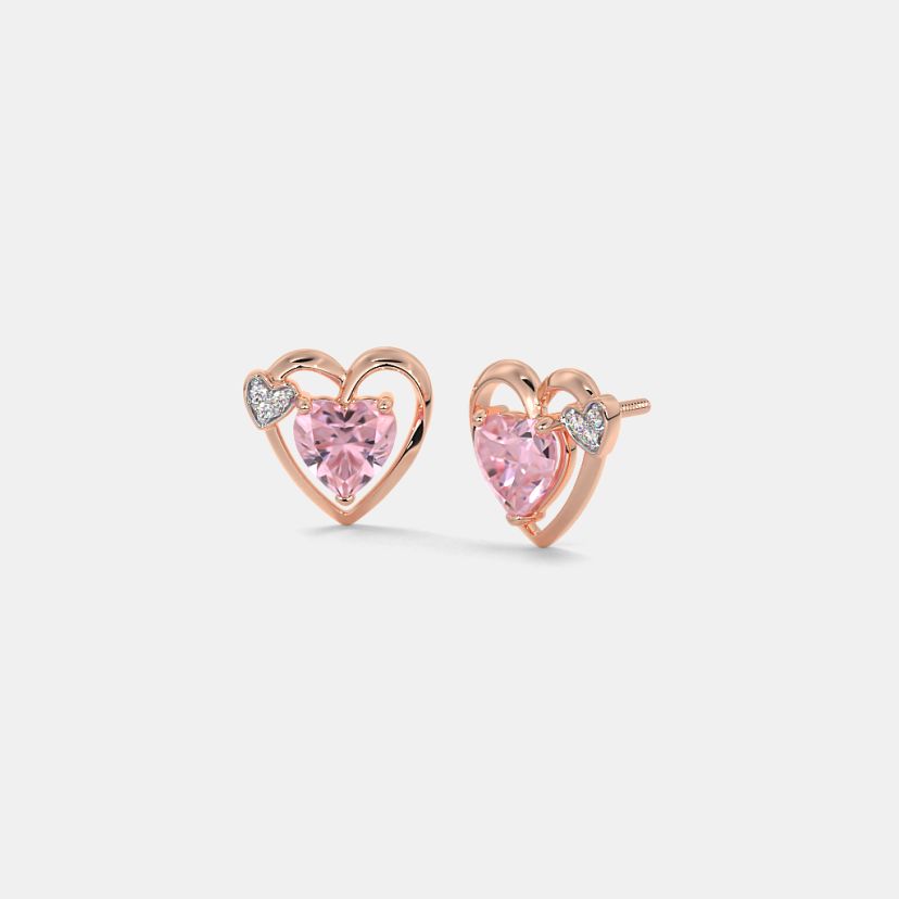 The Ruth Heart Earrings - image 1