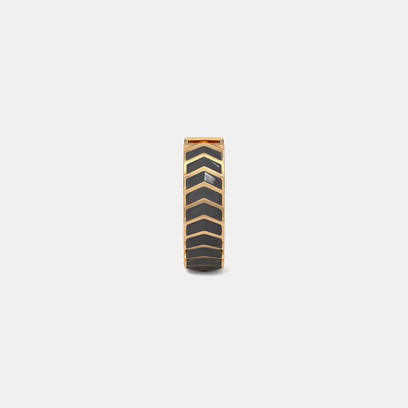 The Arrow Twist Hoop For Him - image 4
