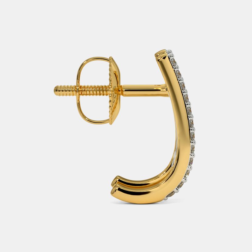 The Sanguine J Hoop Earrings - image 7
