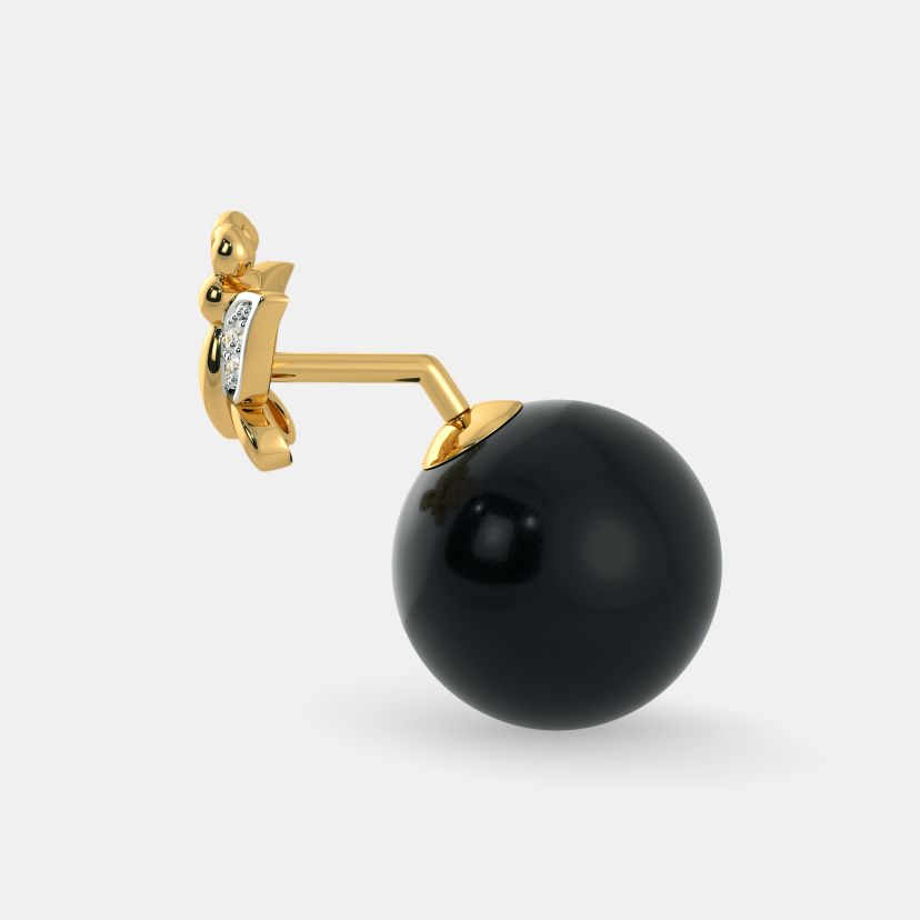 The Butterfly Onyx Earrings - image 4