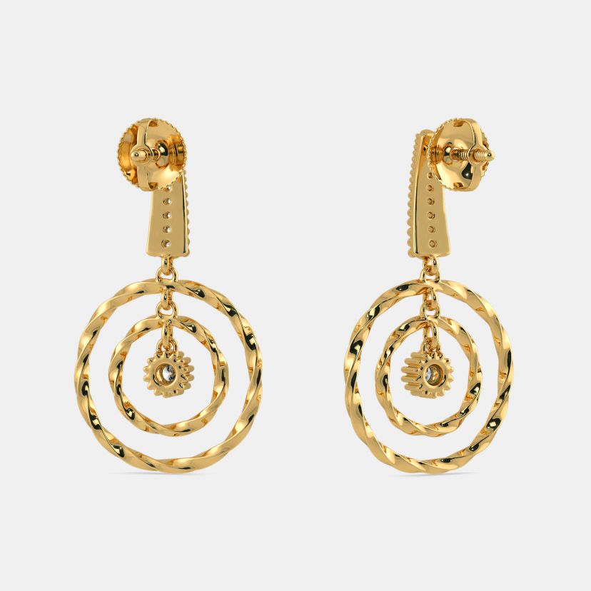 The Barrie circle Drop Earrings - image 8