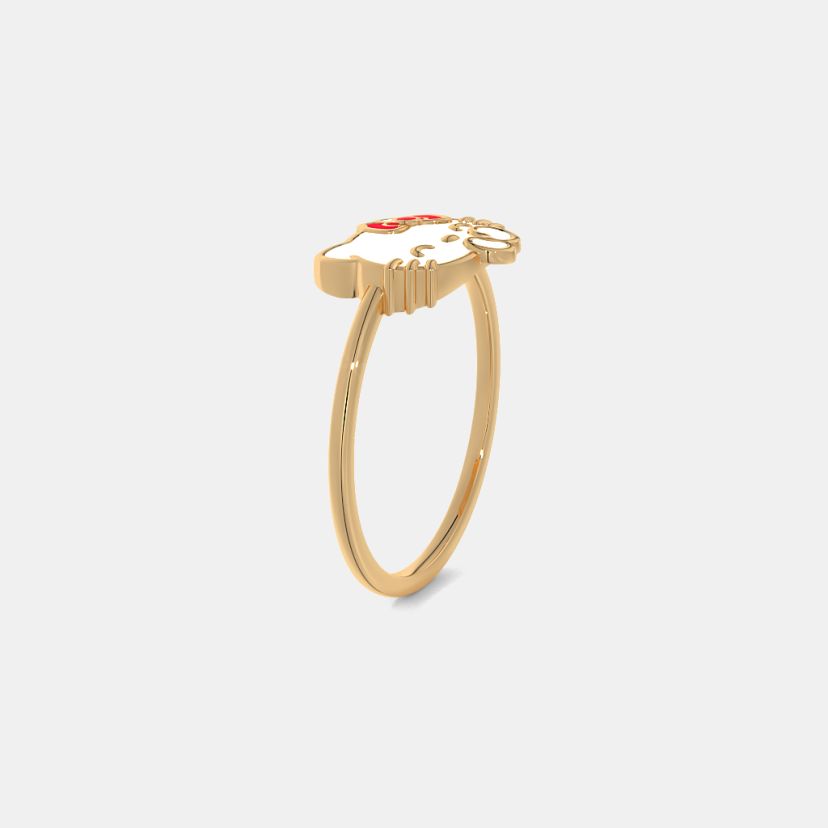 The Blushing Hello Kitty Kids Ring - image 6