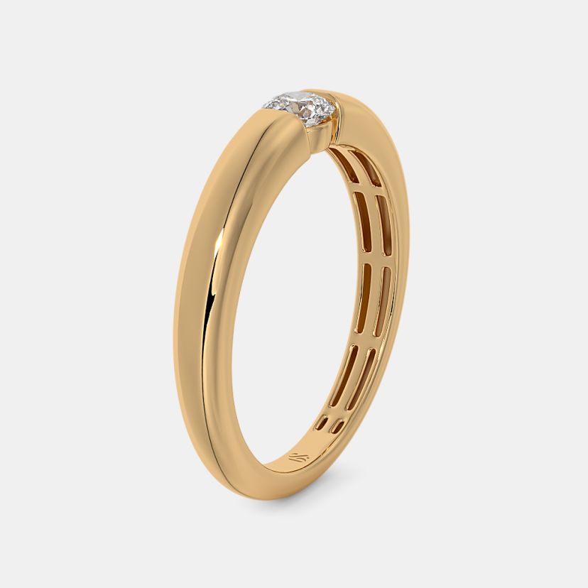 The Bondra Solitaire Couple Band For Him - image 6