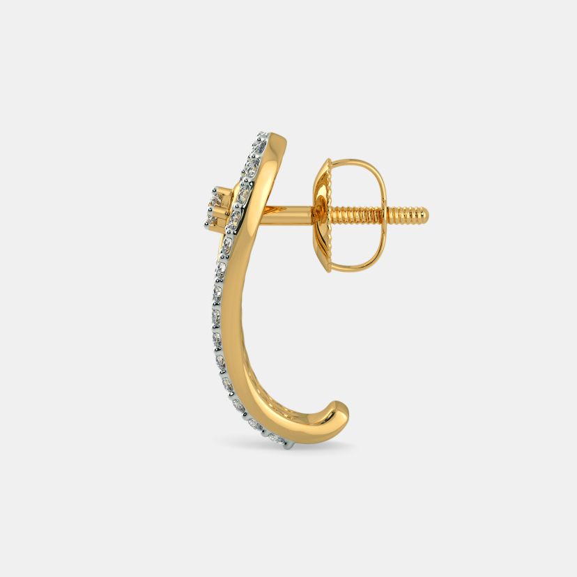 The Peirs J hoop Earrings - image 4