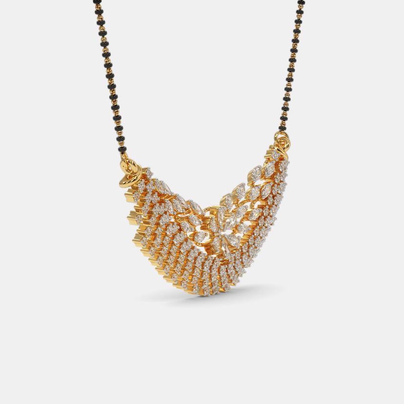 The Crown Mangalsutra Pendant - image 4
