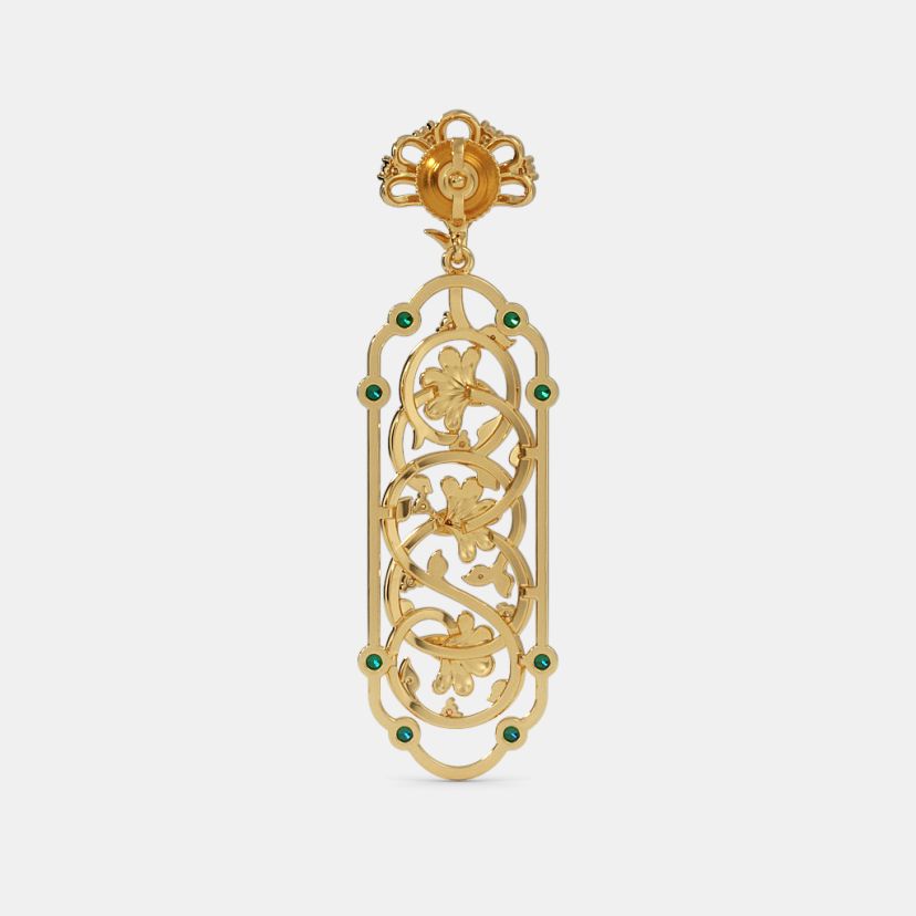 The Gul bahaar Drop Earrings - image 5