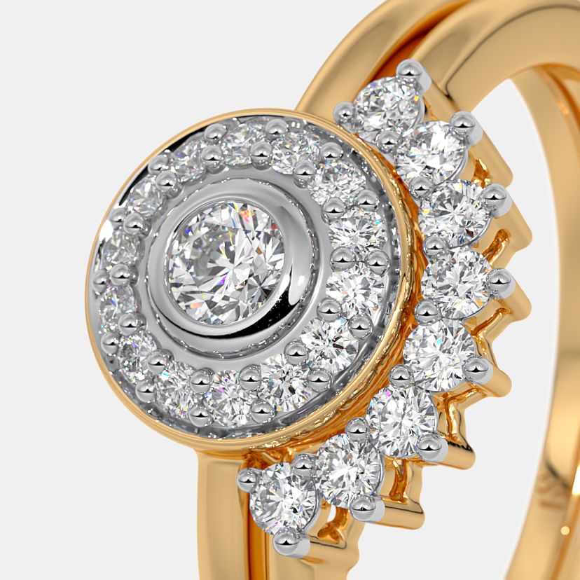 The Meki Bridal Set Ring - image 5
