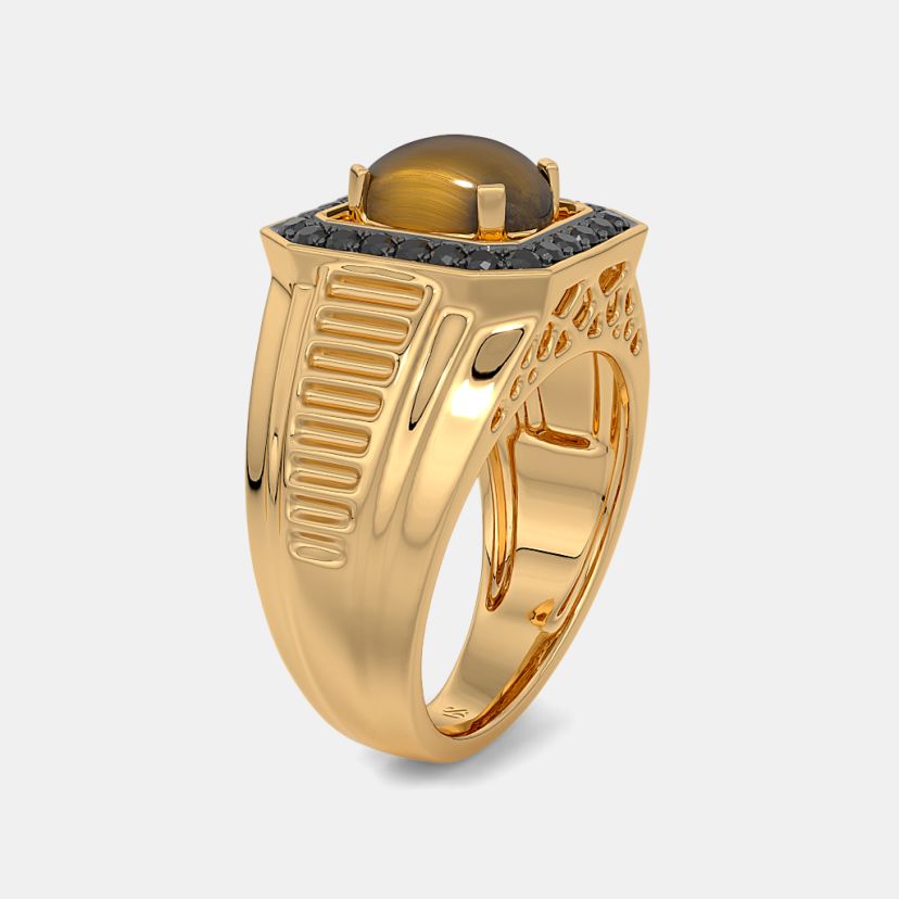 The Kilot Tiger Eye Ring For Him - image 7