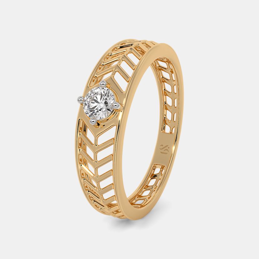 The Terex Solitaire Ring For Him - image 1