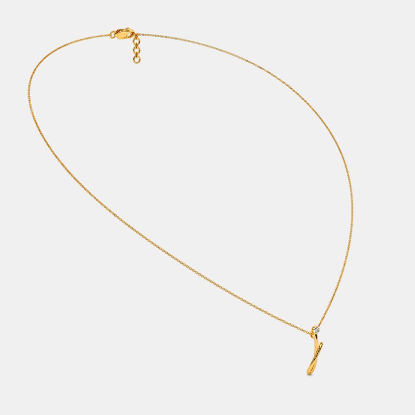 The Cursive J Necklace - image 7