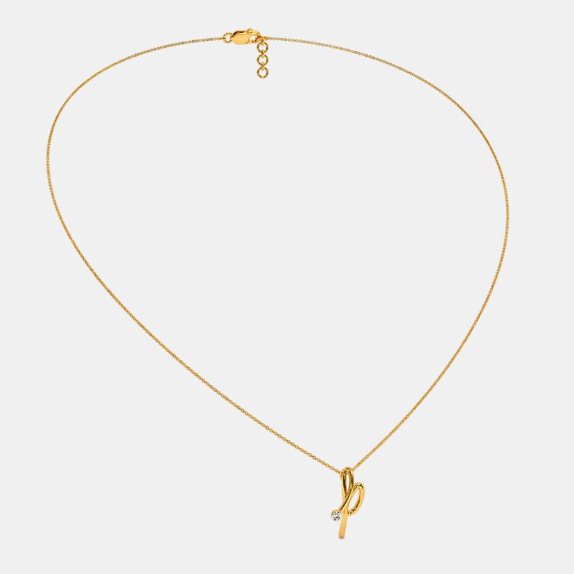 The Cursive P Necklace - image 6