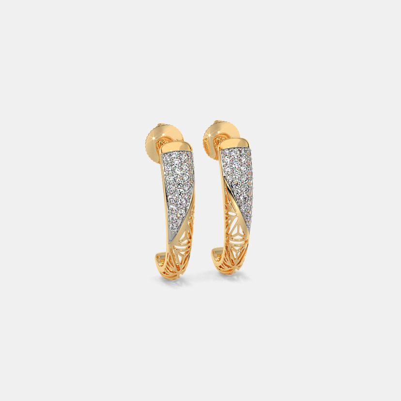 The Azalea J Hoop Earrings - image 6