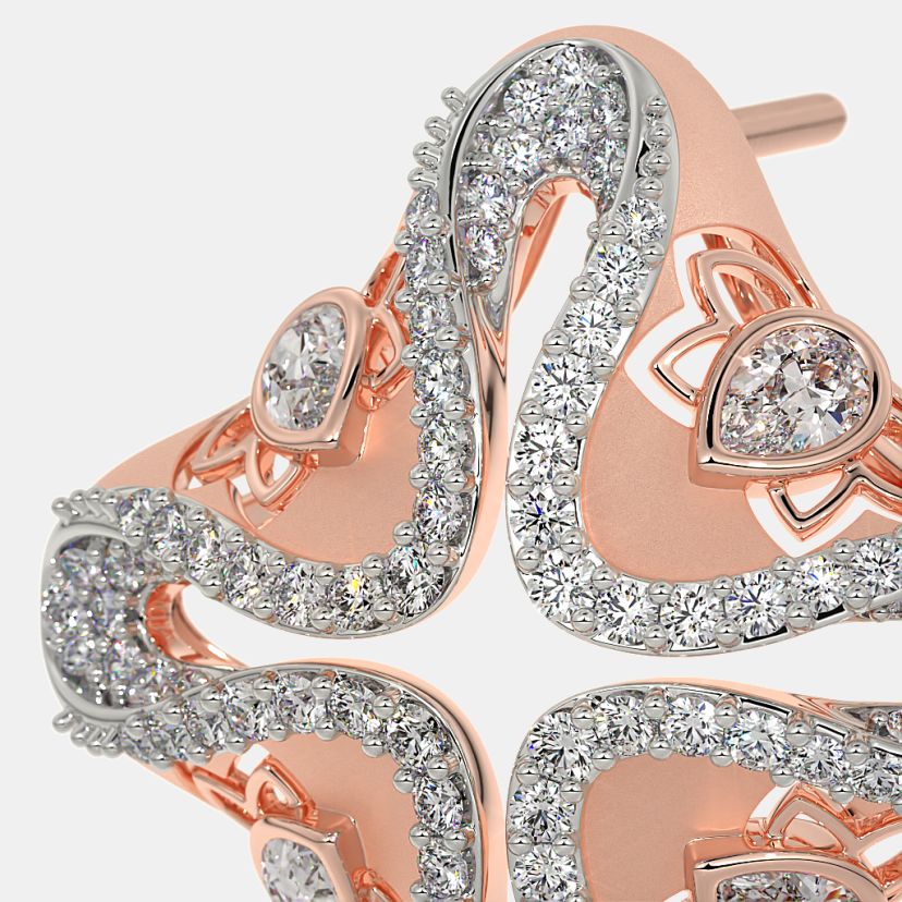 The Lotus Luxe Stud Earrings - image 5