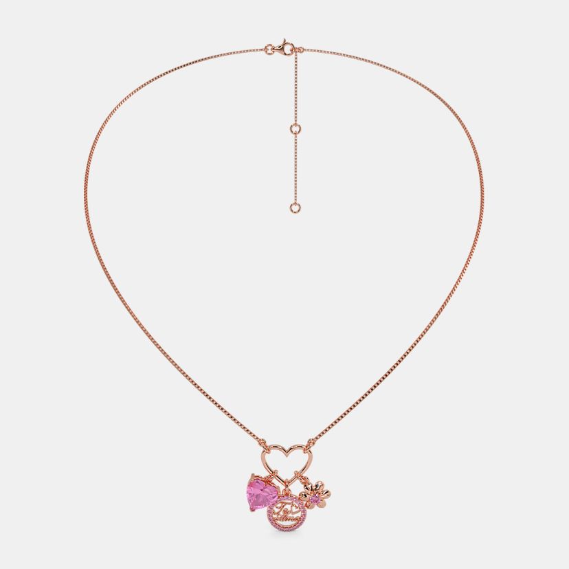 The Be Mine Ish Charm Necklace - image 3