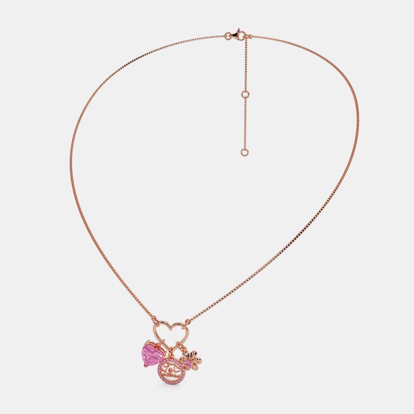 The Be Mine Ish Charm Necklace - image 5
