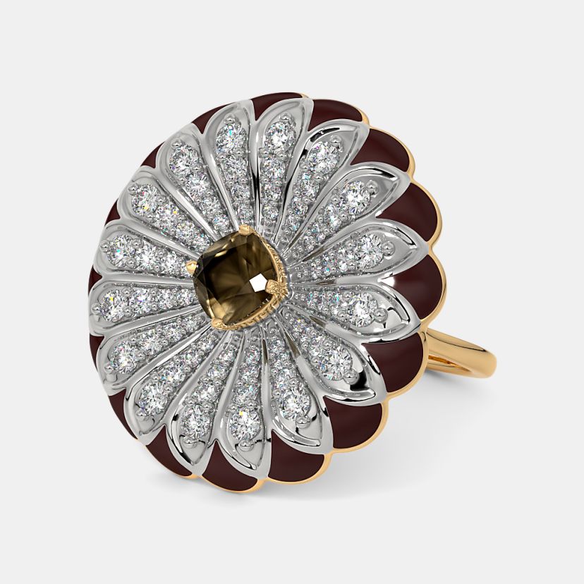 The Velvet Mosaic Statement Ring - image 7