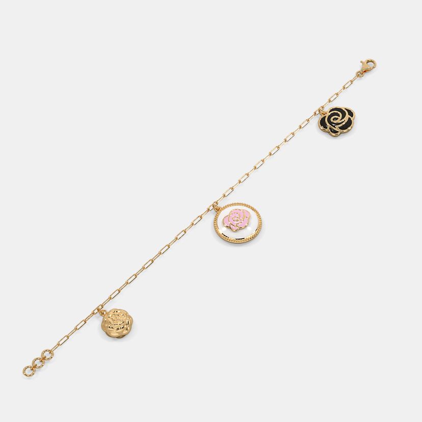 The Vintage Flora Charm Bracelet - image 5