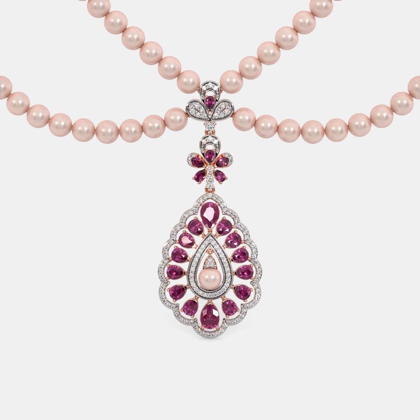 The Crimson Bloom Collar Necklace - image 4