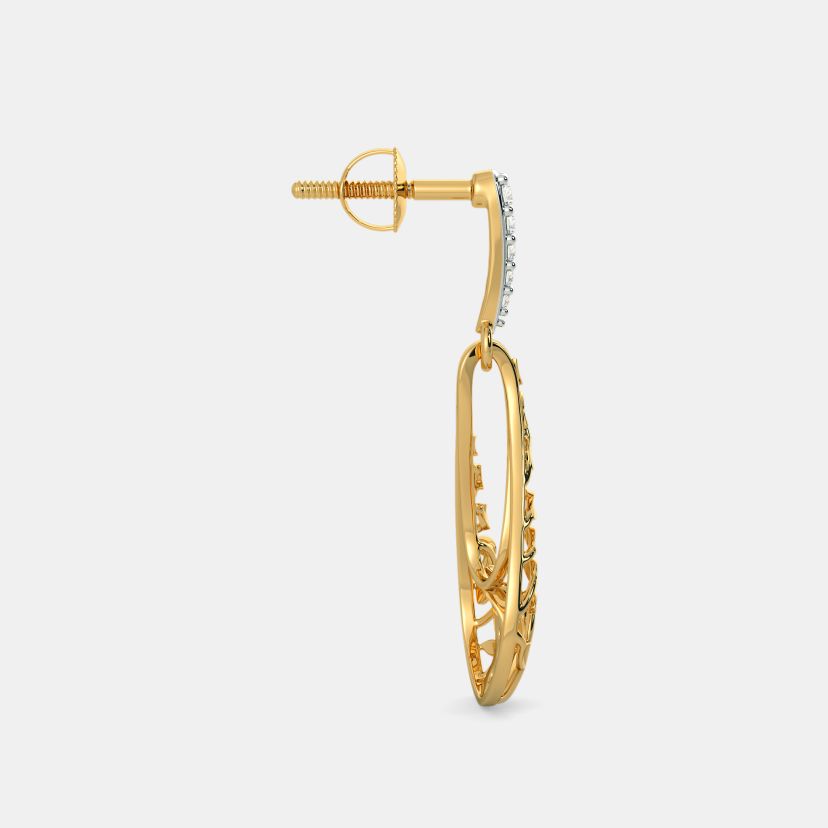 The Foliage Lattice Earrings - image 6