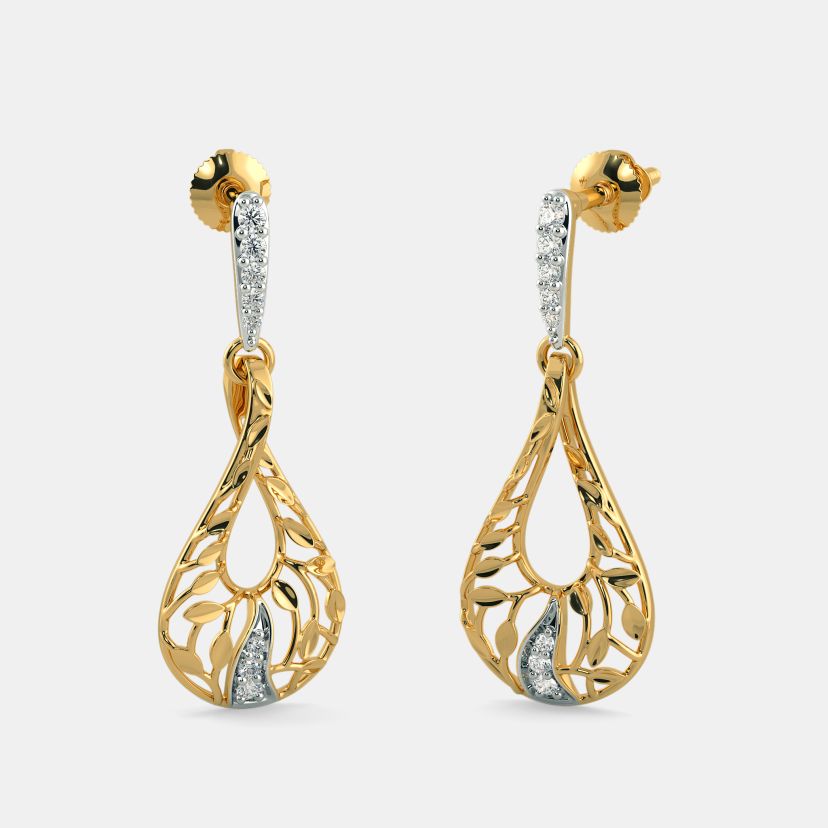 The Foliage Lattice Earrings - image 1